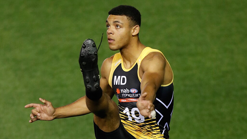 okunbor030519.jpg Irishman Stefan Okunbor was picked up by Geelong - AFL,Stefan Okunbor